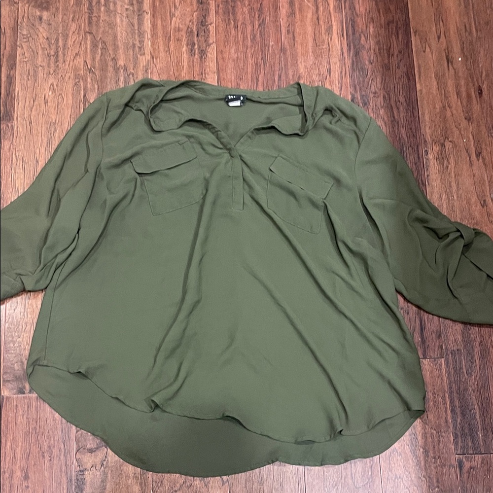 Torrid Olive Green Women's Top